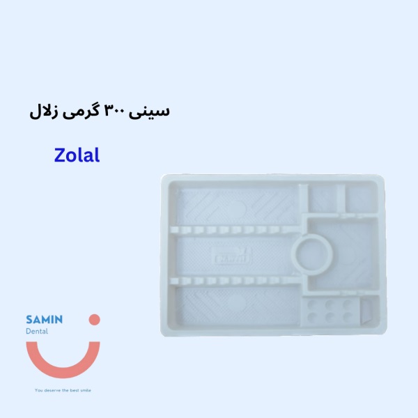 سینی 300 گرمی زلال